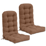 5" High Back Adirondack Chair Cushions, 49x20x5 in, Set of 1/2/4 - Eagle Peak Custom Canopy Tent