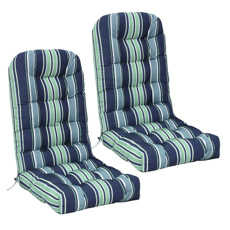 5" High Back Adirondack Chair Cushions, 49x20x5 in, Set of 1/2/4 - Eagle Peak Custom Canopy Tent