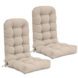 5" High Back Adirondack Chair Cushions, 49x20x5 in, Set of 1/2/4 - Eagle Peak Custom Canopy Tent