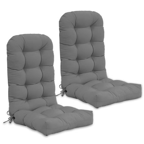 5" High Back Adirondack Chair Cushions, 49x20x5 in, Set of 1/2/4 - Eagle Peak Custom Canopy Tent