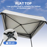 Flat Top 4x4 Pop-up Canopy Changing Room