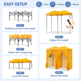 Outdoor Pop Up Changing Room 8x4 ft