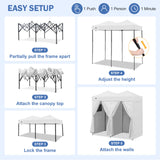 Outdoor Pop Up Changing Room 8x4 ft
