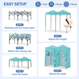 Outdoor Pop Up Changing Room 8x4 ft