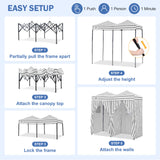 Outdoor Pop Up Changing Room 8x4 ft