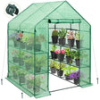 57'' x 57'' x 77'' Mini Walk - in Greenhouse - Eagle Peak