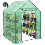 57'' x 57'' x 77'' Mini Walk - in Greenhouse - Eagle Peak