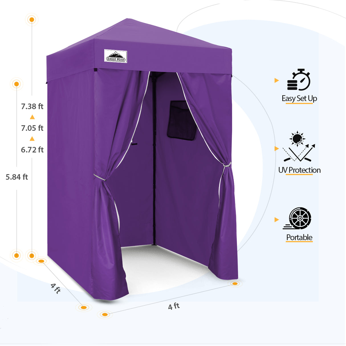 Flex Ultra Compact 4x4 Pop Up Changing Room Canopy