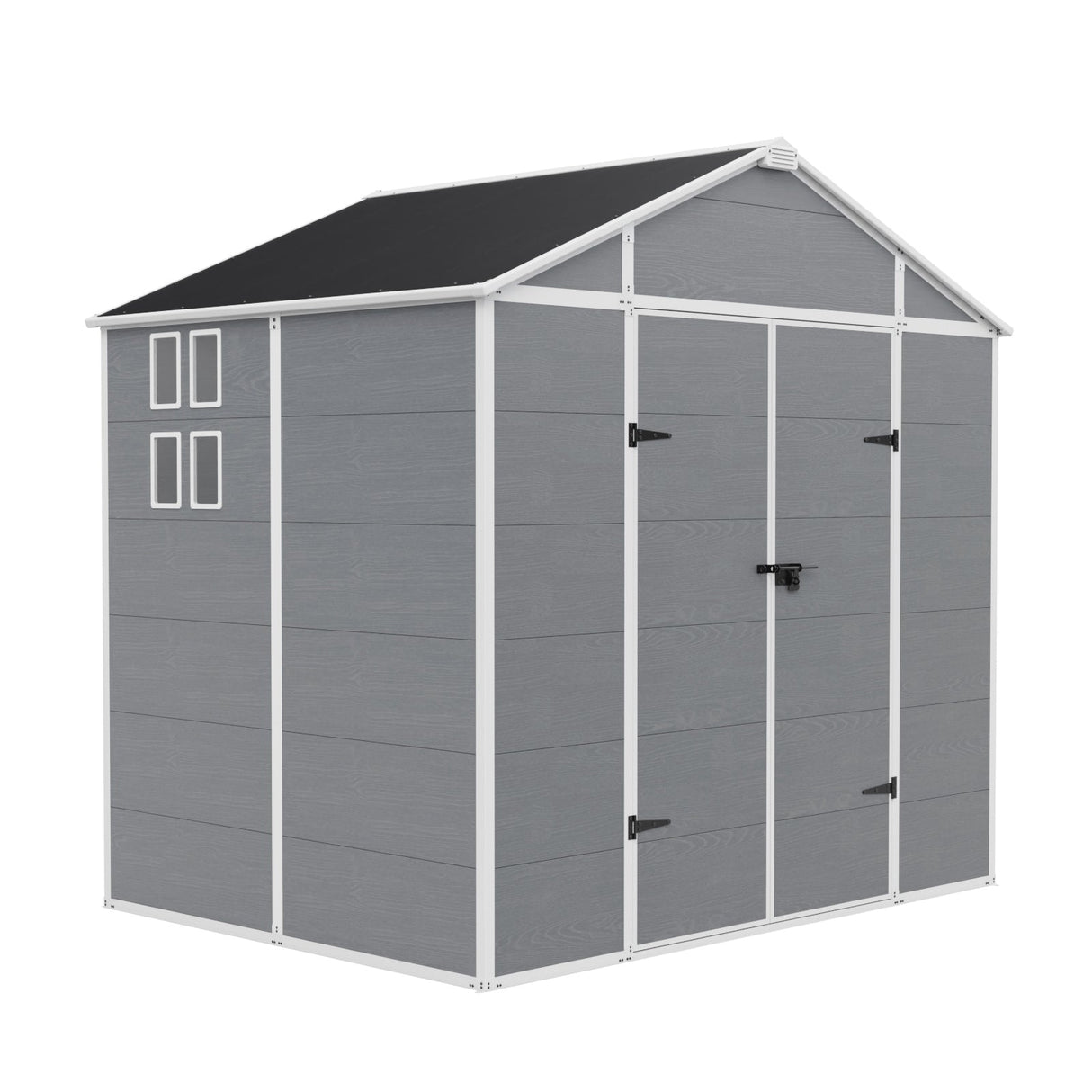 5x3/6x4/6x8/8x8/10x8 FT Outdoor Storage Shed with Floor - Eagle Peak®