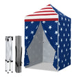 5x5 Instant Canopy with 4-Side Wall Panels - Eagle Peak®