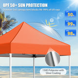 5x5 Pop Up Canopy Tent - Eagle Peak®