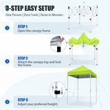 5x5 Pop Up Canopy Tent - Eagle Peak®