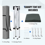 5x5 Pop Up Canopy Tent - Eagle Peak®