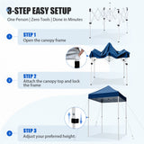 5x5 Pop Up Canopy Tent - Eagle Peak®