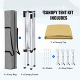 5x5 Pop Up Canopy Tent - Eagle Peak®