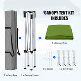 5x5 Pop Up Canopy Tent - Eagle Peak®