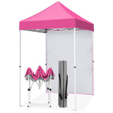 5x5 Pop Up Canopy Tent Instant Straight Leg Outdoor Canopy Easy Set-up - Eagle Peak®