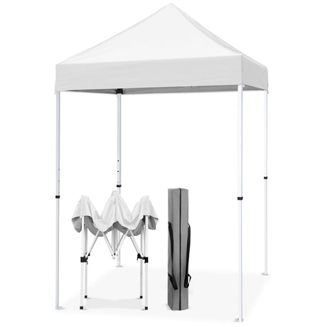 5x5 Pop Up Canopy Tent Instant Straight Leg Outdoor Canopy Easy Set - up - Eagle Peak