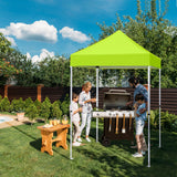 5x5 Pop Up Canopy Tent Instant Straight Leg Outdoor Canopy Easy Set - up - Eagle Peak