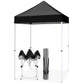 5x5 Pop Up Canopy Tent Instant Straight Leg Outdoor Canopy Easy Set - up - Eagle Peak