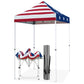 5x5 Pop Up Canopy Tent Instant Straight Leg Outdoor Canopy Easy Set-up - Eagle Peak®