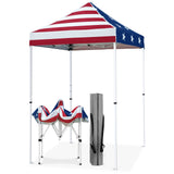 5x5 Pop Up Canopy Tent Instant Straight Leg Outdoor Canopy Easy Set-up - Eagle Peak®