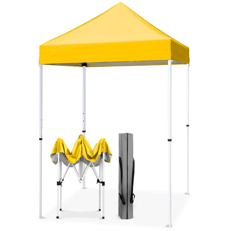 5x5 Pop Up Canopy Tent Instant Straight Leg Outdoor Canopy Easy Set - up - Eagle Peak