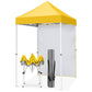 5x5 Pop Up Canopy Tent with 1 Removable Sidewall - Eagle Peak®