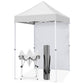 5x5 Pop Up Canopy Tent with 1 Removable Sidewall - Eagle Peak®