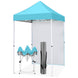 5x5 Pop Up Canopy Tent with 1 Removable Sidewall - Eagle Peak®