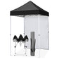 5x5 Pop Up Canopy Tent with 1 Removable Sidewall - Eagle Peak®