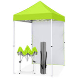 5x5 Pop Up Canopy Tent with 1 Removable Sidewall - Eagle Peak®
