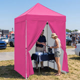5x5 Pop Up Canopy Tent with 4 Removable Sidewalls - Eagle Peak®
