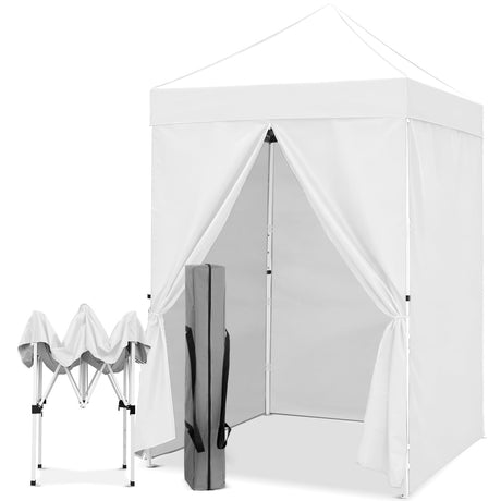 5x5 Pop Up Canopy Tent with 4 Removable Sidewalls - Eagle Peak®