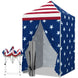 5x5 Pop Up Canopy Tent with 4 Removable Sidewalls - Eagle Peak®