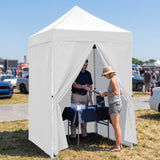 5x5 Pop Up Canopy Tent with 4 Removable Sidewalls - Eagle Peak®