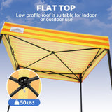 5x5 Pop Up Changing Tent, Flat Top Changing Room - Eagle Peak®