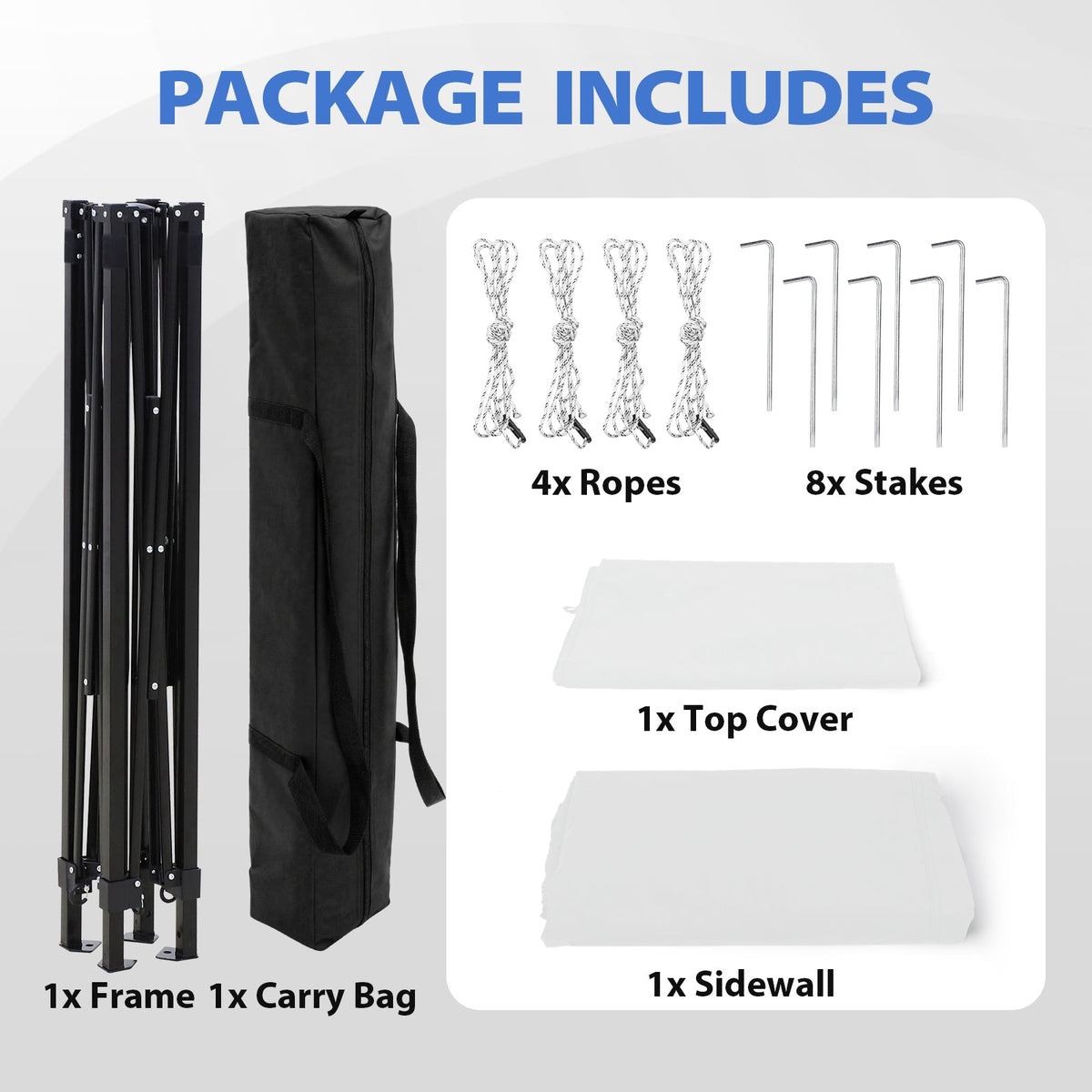 5x5 Pop Up Changing Tent, Flat Top Changing Room - Eagle Peak®