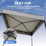 5x5 Pop Up Changing Tent, Flat Top Changing Room - Eagle Peak®