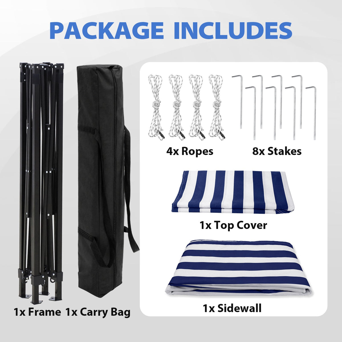 5x5 Pop Up Changing Tent, Flat Top Changing Room - Eagle Peak®