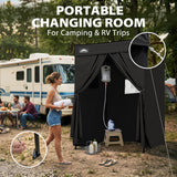 5x5 Pop Up Changing Tent, Flat Top Changing Room - Eagle Peak®