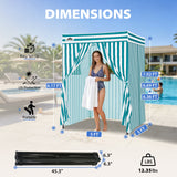5x5 Pop Up Changing Tent, Flat Top Changing Room - Eagle Peak®