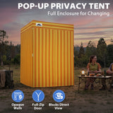 5x5 Pop Up Changing Tent, Flat Top Changing Room - Eagle Peak®