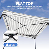5x5 Pop Up Changing Tent, Flat Top Changing Room - Eagle Peak®
