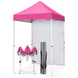 5x5 Straight Leg Pop Up Canopy Tent with One Removable Sunwall - Eagle Peak®