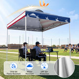 6.6x6.6 Pop Up Canopy Tent Easy Up Canopy Outdoor