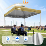 6.6x6.6 Pop Up Canopy Tent Easy Up Canopy Outdoor