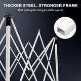 8x8 Slant Leg Pop Up Canopy Tent