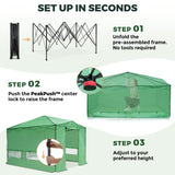 12x8 Easy Setup Pop Up Greenhouse, Support Pole
