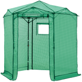 6.6x6.6 ft/ 8.5x8.5 ft Hexagon Pop up Greenhouse - Eagle Peak Custom Canopy Tent